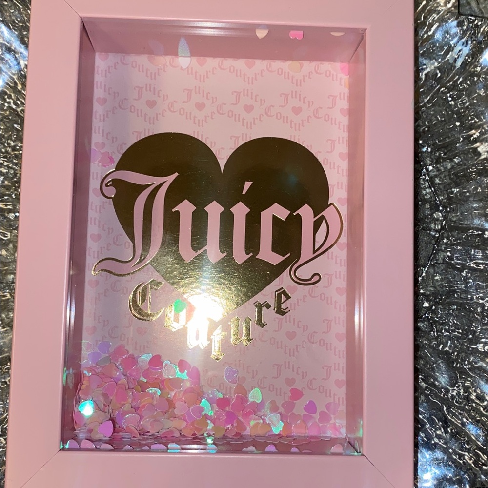 JUICY COUTURE Pink Frame with Gold Heart - Picture 3 of 5